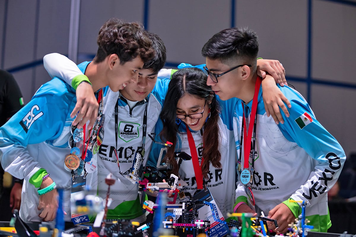 FIRST LEGO League team participating at FIRST Championship