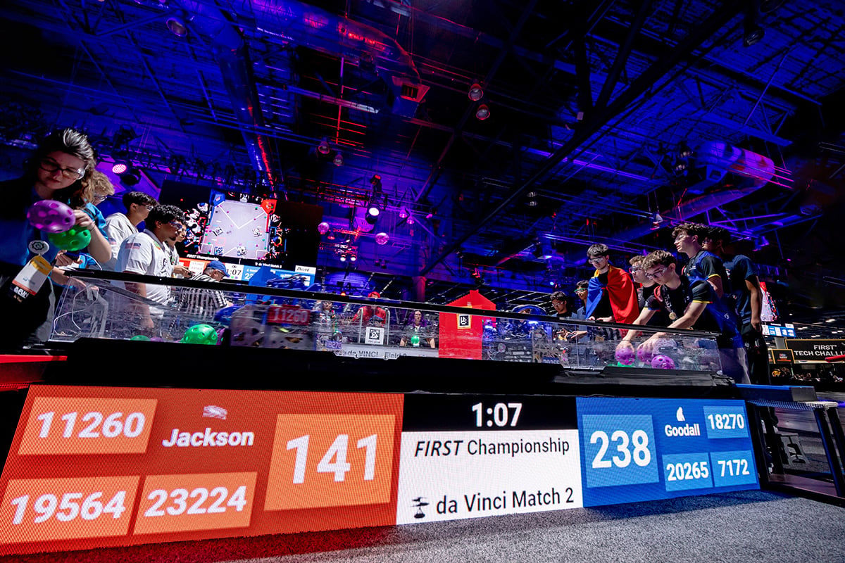 FIRST Tech Challenge final matches at 2026 FIRST Championship