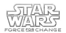 STAR WAR FORCE FOR CHANGE logo