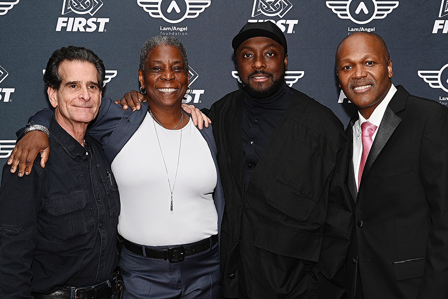 Dean Kamen, Ursula Burns, will.i.am, and Chris Moore