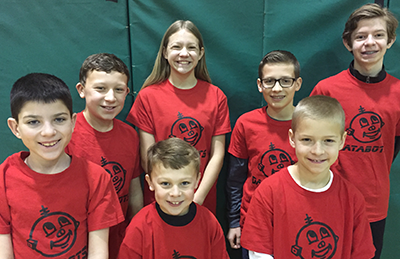 Allie's FIRST LEGO League team