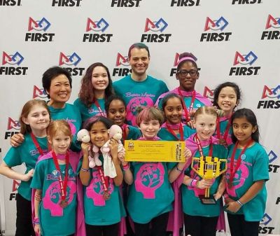 The Brainiac Maniacs earn their ticket to the FIRST LEGO League World Festival in Houston.