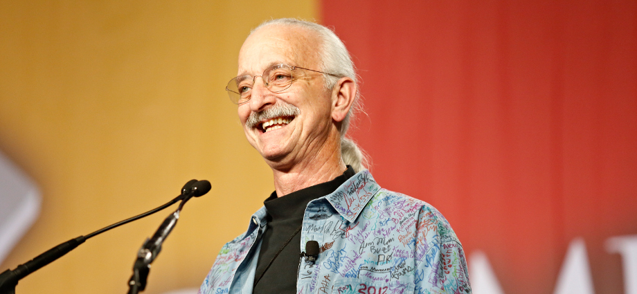 Woodie Flowers at the FIRST Championship