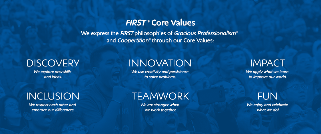 FIRST Core Values