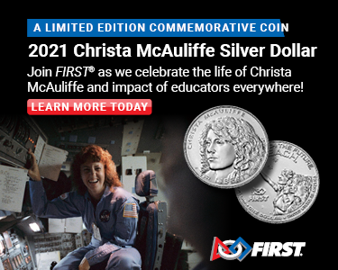 2021 Christa McAuliffe Silver Coin