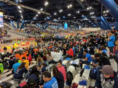 FIRST Championship Houston Field Crowd FIRST Robotics Competition