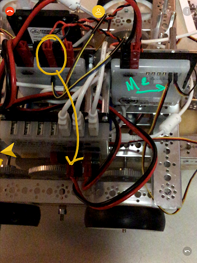 Sample View of PTC Vuforia Chalk FIRST Robotics Competition