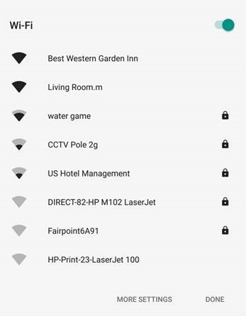 FIRST Robotics Competition Wifi SSID Water Game