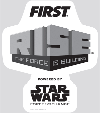 FIRST RISE Sticker FIRST Robotics Competition