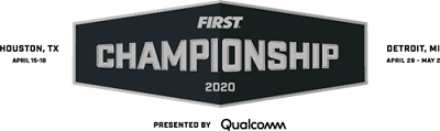 2020 FIRST Championship logo FIRST Robotics Competition