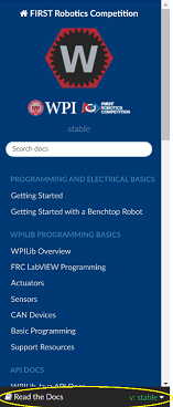 Accessing languages FIRST Robotics Competition