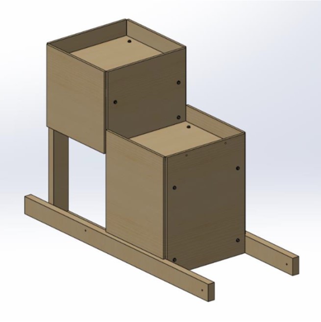 Thumbnail image of the team version of an assembly representing the cube shelf.