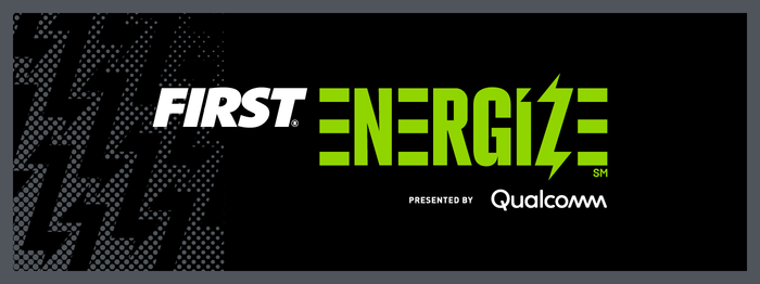 FIRST ENERGIZE logo lockup