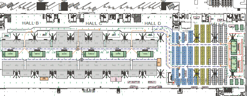 2018 FIRST Championship Houston Layout FIRST Robotics Competition